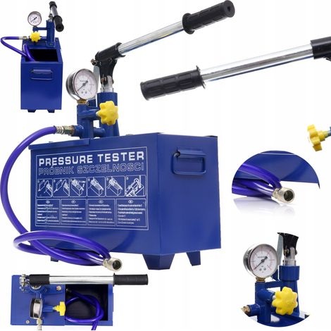 Bomba manual para pruebas de presión, bomba de control de presión de 12 L, modelo KD10479 (1/5)