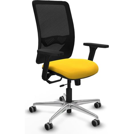 Bürostuhl piqueras y crespo Zulema schwarz Schaumstoff hoher Dichte (1/2)