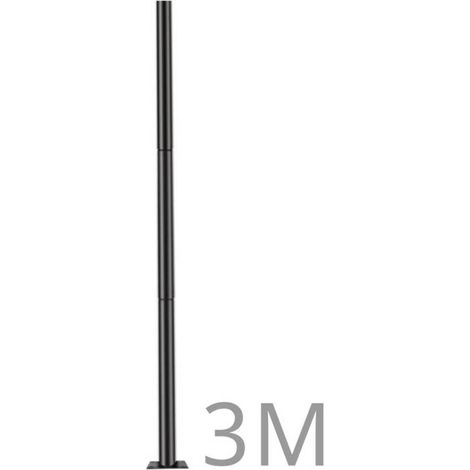 Poste farola acero galvanizado modular 3m