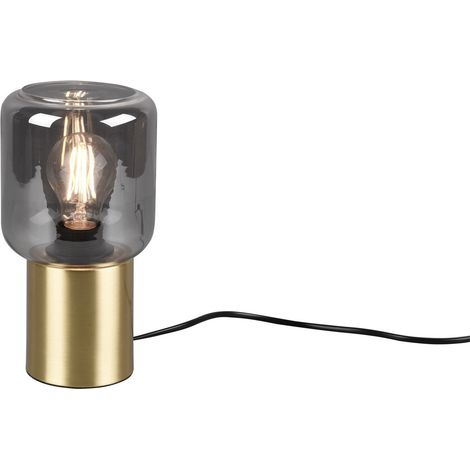 Lampada tavolo da Interno a LED in Metallo Ottone Opaco (1/3)