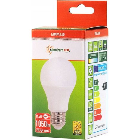 Lampe Spectrum woj13910 11.5W 3000K LED (1/3)