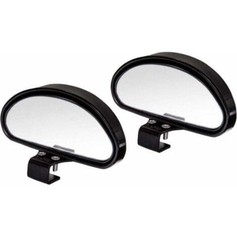 Retroviseur Conduite Accompagnée Retroviseur Angle Mort Miroir D'angle Mort RéTroviseur Conduite Accompagnée pour Tous Les Voitures- Miroir Convexe Angle réglable (2Pcs）150MM55MM -Versailles, En