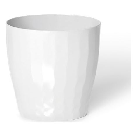 B-LIVING VASE ø 21 cm Vase d'intérieur couvercle Moderne Veca DIVERSES COULEURS - Couleur : Terre LAGUNA - Colore: Bianco