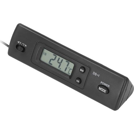 Digitales Thermometer mit wasserdichter Sonde für Fahrzeuge, Aquarien und Kühlschränke (1/5)