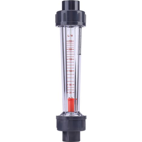 Débitmètre d'eau instantané à tube plastique 25-250 L/h (1/5)