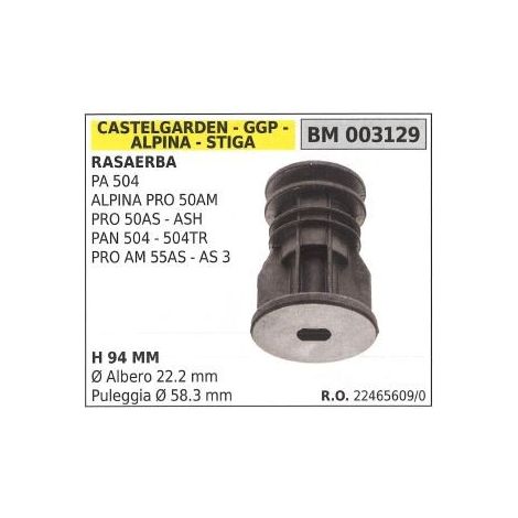 Supporto mozzo portalama rasaerba tagliaerba p 504  STIGA 003129