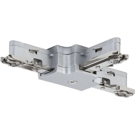 Connecteur en T URail 97656 chrome (mat) 230 V (1/5)