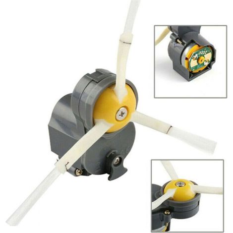 Module de brosse latérale d'origine Roomba pour les aspirateurs robots iRobot Roomba des séries 500 à 900 : Roomba série 500, Roomba série 600, Roomba série 700, Roomba série 800 et Roomba série 900.