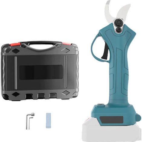 Elektrische Gartenschere - 18V 40mm - Professionelle akkubetriebene Gartenschere für Obstgärten (Gerät ohne Akku, kompatibel mit Makita-Steckdosen) (1/4)