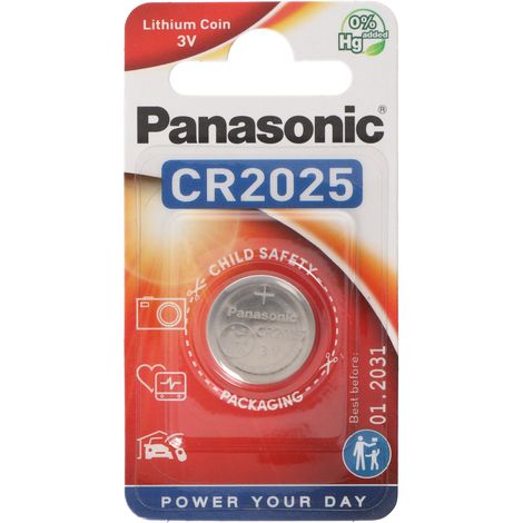 Blister 1 Lithium-Batterie 3V CR-2025EL/1B 3 V (1/2)