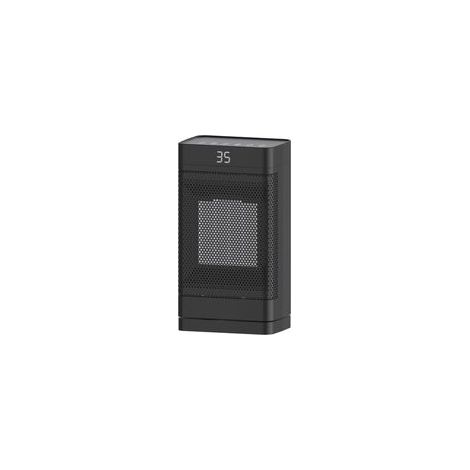 Stufa elettrica portatile, 1500W, per uso interno, timer di 12 ore, 3 modalità, riscaldamento sicuro per casa, camera da letto, ufficio (1/4)
