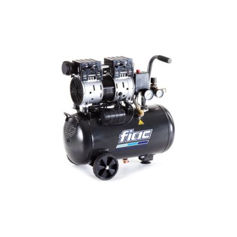 Compresor supersilent 24/1 - Sin aceite 24L FIAC