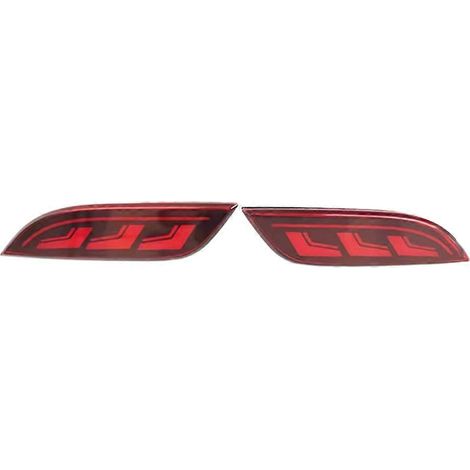 Feux arrière à LED pour pare-chocs de voiture, clignotants dynamiques, réflecteurs et feux de freinage pour Spark 2010-2011 (1/5)