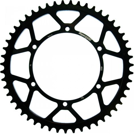 Corona posteriore Prox per Kawasaki KX/KXF 84-18 in acciaio nero JTR460.51