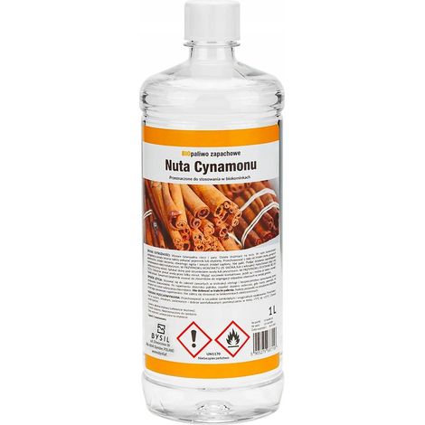 Combustible para biochimeneas BIOfuel GMT Bioetanol Nota Canela 1L