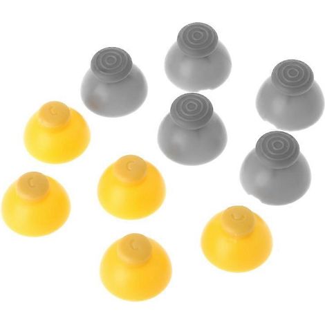 Lot de 5 paires de capuchons de joystick de rechange pour manette GameCube et NGC (1/5)