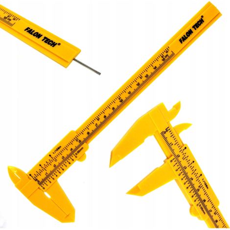 PIED À VERNIER TRADITIONNEL 150 MM EN PLASTIQUE (1/5)