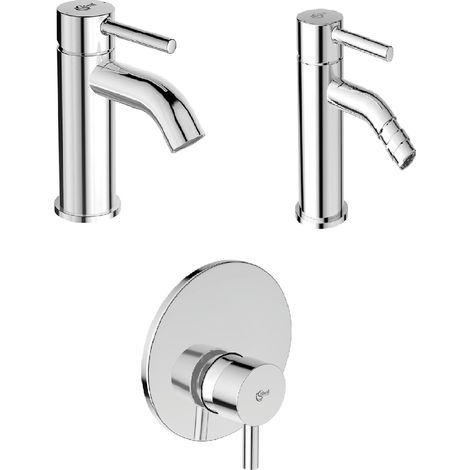 IDEAL STANDARD Kit rubinetti Ceraline lavabo - bidet - doccia codice prod: BC193AA BC197AA A6940AA (1/4)