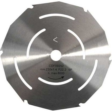Hoja circular Cv Supercut 230 Excel 09252