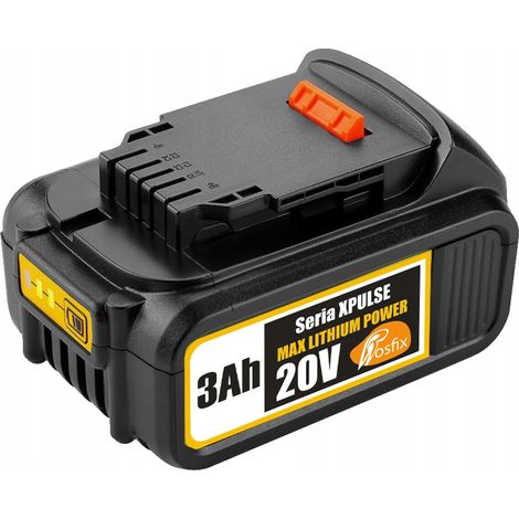 Bateria de Repuesto 20V 3Ah – Indicador LED Li-Ion Compatible Con Herramientas Dewalt