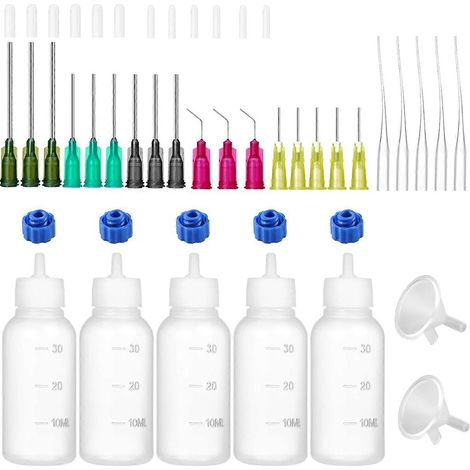 Flacon applicateur de colle de 30 ml à embout de précision, lot 1-- (1/5)