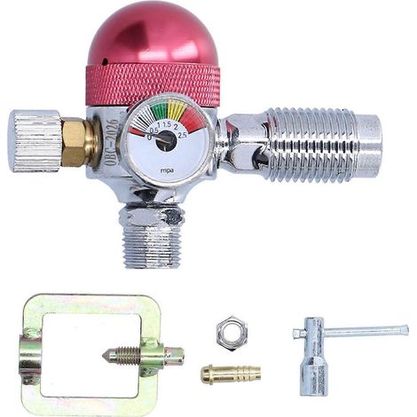 Régulateur d'acétylène, manomètre pour gaz de soudage, réducteur de pression, vanne de réduction de débit, accessoires OBC-2026