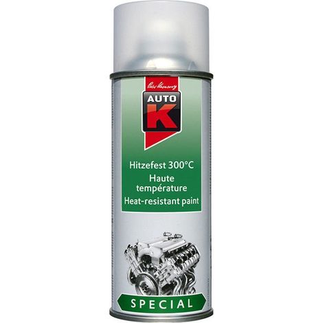 Peinture haute température 300°C vernis clair Auto-K 400ml (1/2)