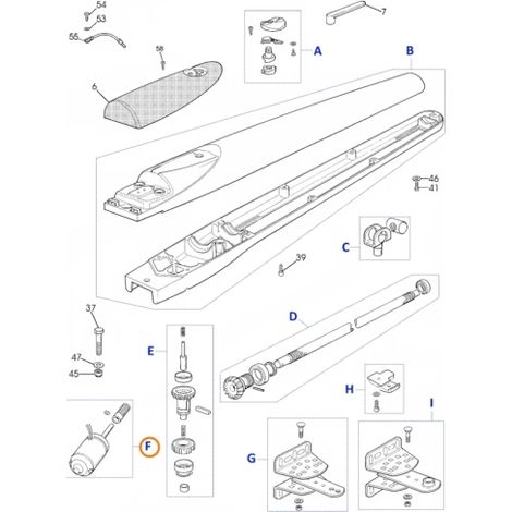 Grupo Motor Wg10 Wg10S Recambio Original NICE RMHWG2020