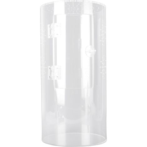 Enceinte acrylique pour reptiles, imperméabilisation, transparente, ouverture frontale, Terrarium, araignée sautante (1/5)