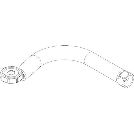 Pièce détachée BOSCH TTNR : 8738207568 Tuyau 390 mm
