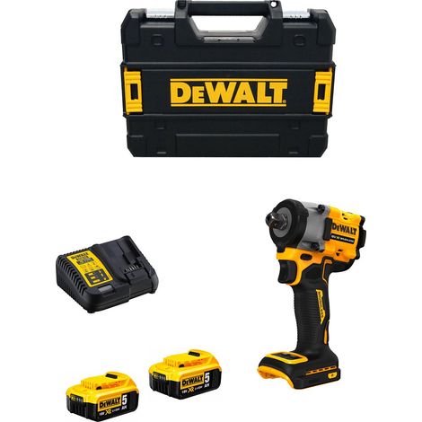 Schlagschrauber DeWALT DCF922P2T (2 x 5,0 Ah + DCB115 + TSTAK II)