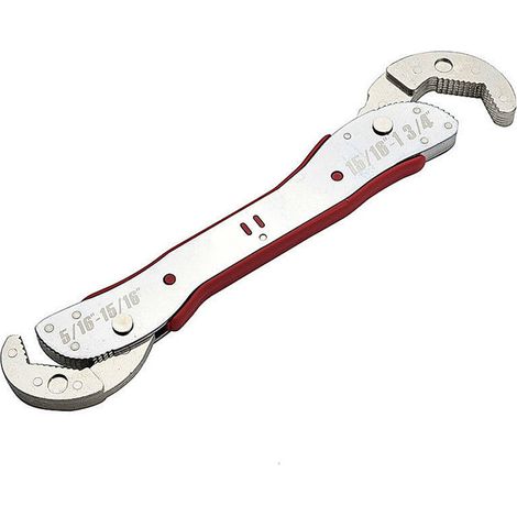 Clé réglable, à dégagement rapide, clé à pipe multifonction à dégagement rapide, clé multifonction à large rotation (1/5)
