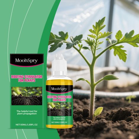 Plant root nutrient supplement for plant roots, daily care to promote natural growth -- 50ml (1/5)
