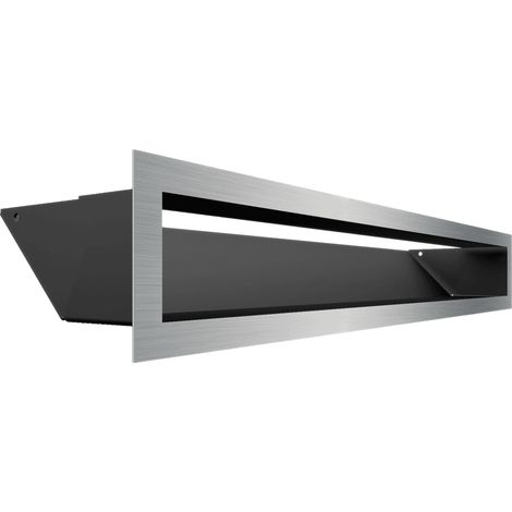 Lüftungsgitter LUFT 9x60 Edelstahl (1/5)