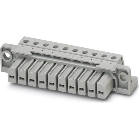 Bornier de raccordement Phoenix Contact HCC, 10 pôles , A visser, 25A ( Prix pour 1 ) (1/2)