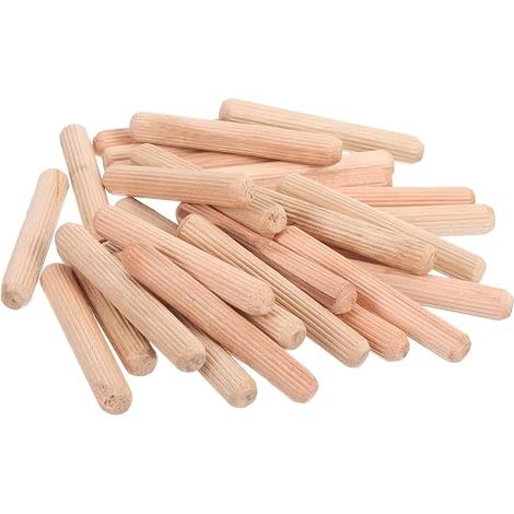 Wooden Dowel Pins 10 x 70 mm Wood Dowel Pins