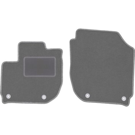Alfombrillas delanteras para Honda HR-V II crossover (2014-2018) color grafito (1/5)
