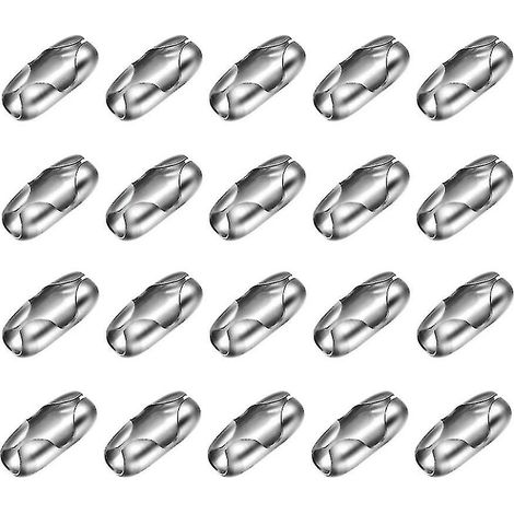 20 clips de rechange pour chaînette de store romain vertical (1/5)