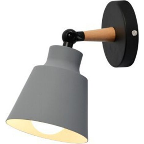 Lampada Parete Ferro Battuto Retrò Moderno Creativo Minimalisto Industriale Camera Letto Barra Applique Parete