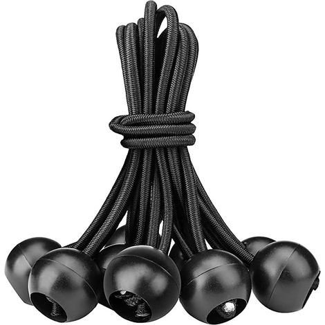 Filiyano-Bandes élastiques de tension de 10 et 15 cm, pour bâches, toiles, toiles d'ombrage et tentes (1/4)