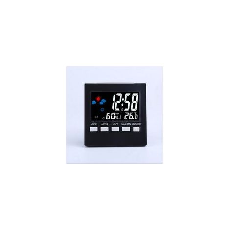 Thermomètres numériques , station météo, moniteur de température et d'humidité domestique. (1/5)