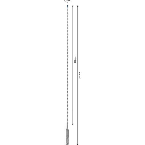 Marteau perforateur expert SDS-plus-7X, Ø 5 mm, longueur utile 400 mm