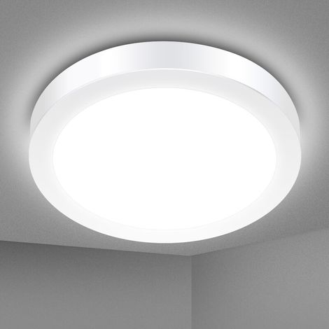 VURAHOME - Plafonnier LED SOLMORE 18W 1700LM 23CM IP54 5000K (1/5)