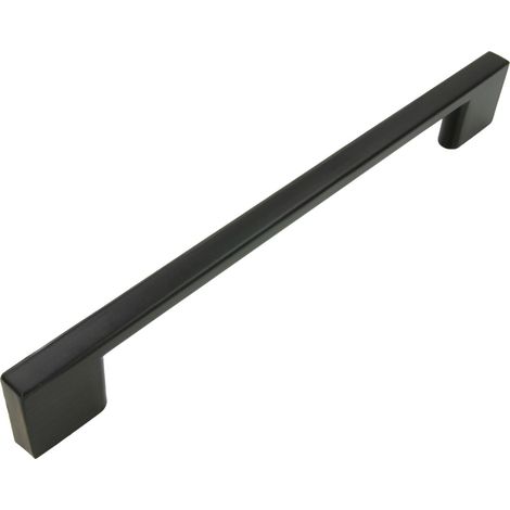 Maniglia per mobili in metallo nero 160 mm (1/5)