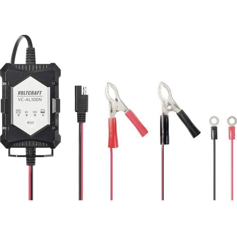 VOLTCRAFT VC-AL100N VC-13188600 Chargeur automatique 6 V, 12 V 1 A 1 A X244572 (1/5)