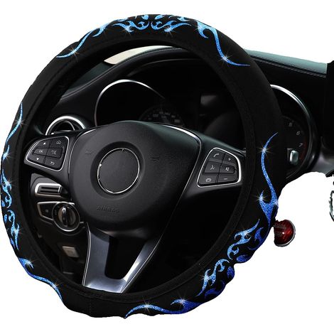 Coprivolante in tessuto dinamico, vestibilità universale, blu (1/2)