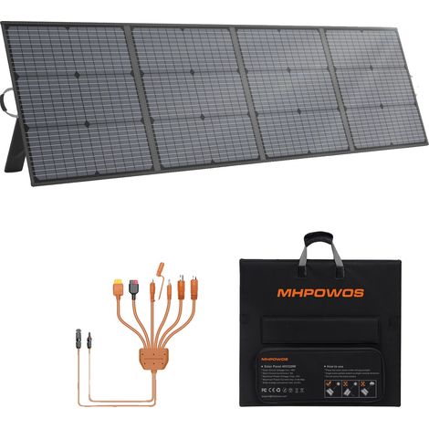 Solarpanel, 220 W Leistung, faltbares Design, 220-W-Solarpanel (1/5)