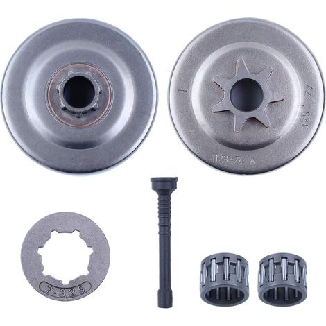 .325" Chain Drive Clutch Drum Sprocket Bearing Oil Hose Kit Fit STIHL MS250 025 MS230 023 MS210 021 Chainsaw Parts 11236402074 (1/5)