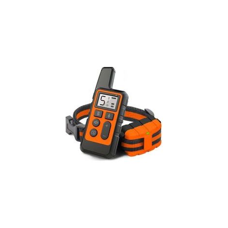 Collier de dressage pour chien, collier électrique rechargeable étanche, télécommande 500 mètres, collier de dressage (1/4)