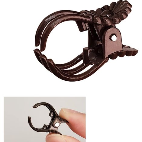 Pflanzenclips für Kletterpflanzen, 100 Orchideenclips, Pflanzen- und Stängelstützen